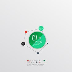 Geometric abstract shape infographic layouts N14
