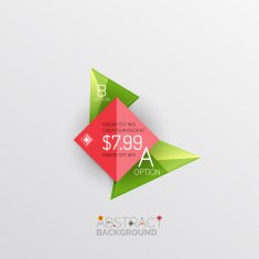 Geometric abstract shape infographic layouts N15