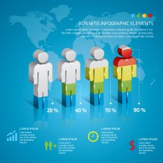 business infographic N245