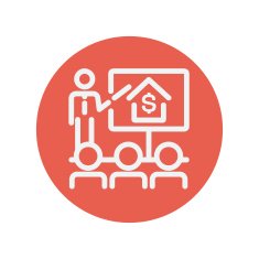 Real Estate agent seminar on how to earn money thin