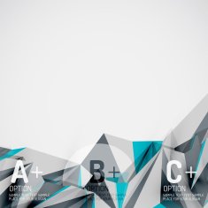 Geometric shapes in the air Vector abstract background N156