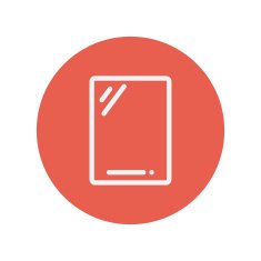 Gadget thin line icon