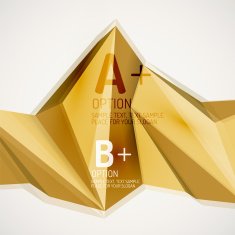 Geometric shapes in the air Vector abstract background N167