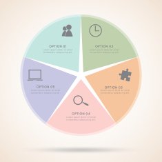 Star Circle Infographic