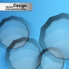 Colored shapes Abstract background vector graphics