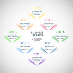 Vector infographic N234