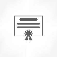Certificate icon N12