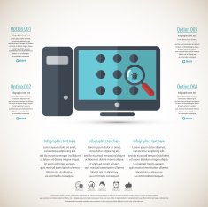 Virus detecting infographic N4