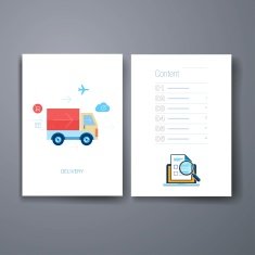 Templates Design Set of Web Mail Brochures Mobile Technology Infographic N69