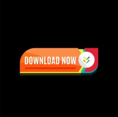 Colorful download web button Modern flat design N59