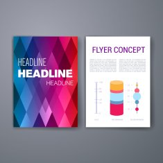 Templates Design Set of Web Mail Brochures Mobile Technology Infographic N112