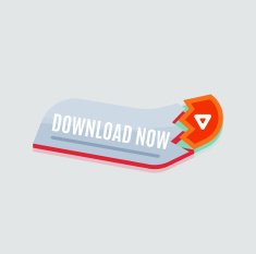 Colorful download web button Modern flat design N63