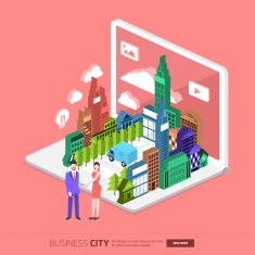 City on Laptop N6