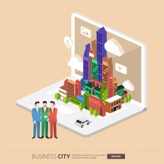 City on Laptop N7