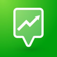 Square tooltip with a graph