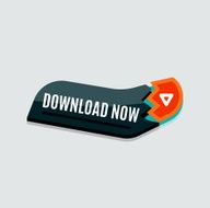 Colorful download web button Modern flat design N70