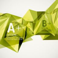 Geometric shapes in the air Vector abstract background N201