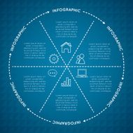 Circular Chart Infographic