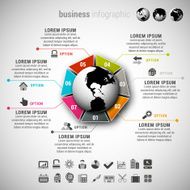 business infographic N259