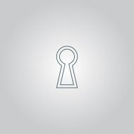 keyhole icon