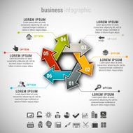 business infographic N260