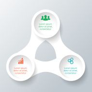 Vector circle element for infographic N40