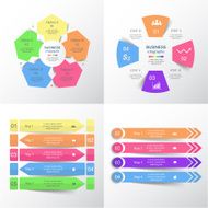 Vector infographics set N16