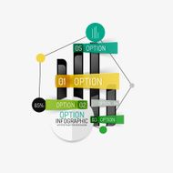 Minimal Line Design Office Web Infographics N4