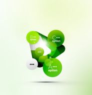 Modern business infographics N3