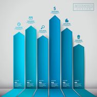 financial infographic template design N2
