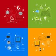 technology sticker infographic N13