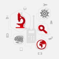 technology sticker infographic N15