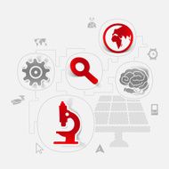technology sticker infographic N19