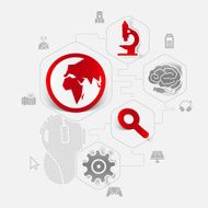 technology sticker infographic N21