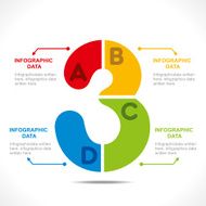 creative number info-graphics N3