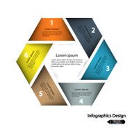 Modern infographics options banner N317