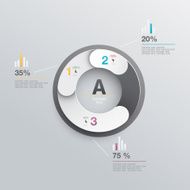 Business diagram template N5
