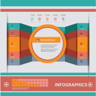 Label and Info graphic design clean vector N2