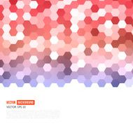 Vector abstract color 3d hexagonal N12