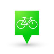 tooltip with a bicycle
