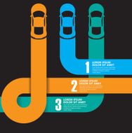 race car infographics