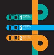 race car infographics N2