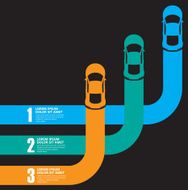 race car infographics N3