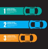 race car infographics N4