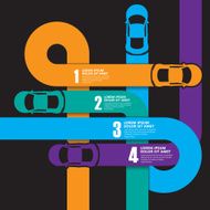 race car infographics N6