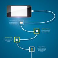infographics mobile phone N2