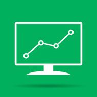 Computer monitors with different graphs N3