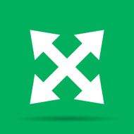 Fullscreen sign icon Arrows symbol N2