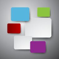 Text box design vector N3
