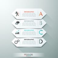 Modern infographics options banner N325